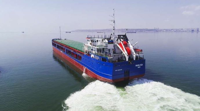 “Rəsul Rza” gəmisi təmirdən sonra xarici sulara yola salınıb  - FOTO