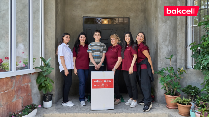 Bakcell присоединился к проекту Фонда YAŞAT «Караван подарков» - ФОТО