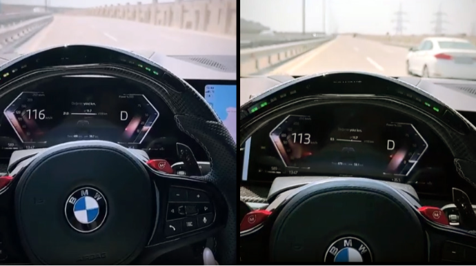 Azərbaycanlı aktrisanın yeni maşını - VİDEO