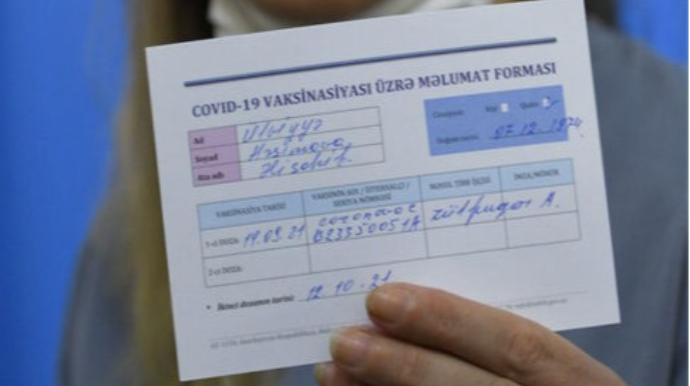Azərbaycanda COVID-19 pasportuyla bağlı daha bir tələb qüvvəyə mindi 