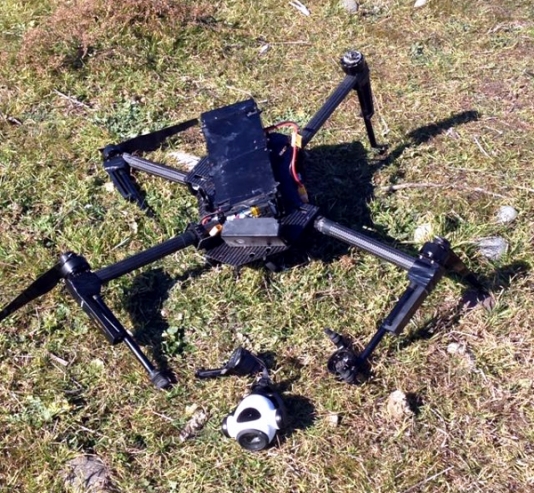 Ermənistana məxsus PUA vuruldu - FOTO