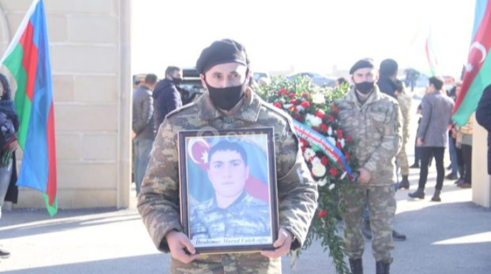 27 yaşlı şəhidimiz Gəncədə dəfn edildi   - FOTO