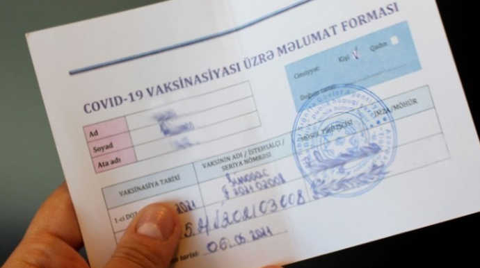 COVID-19 pasportu olmayanlar Qarabağa gedə bilməyəcək 
