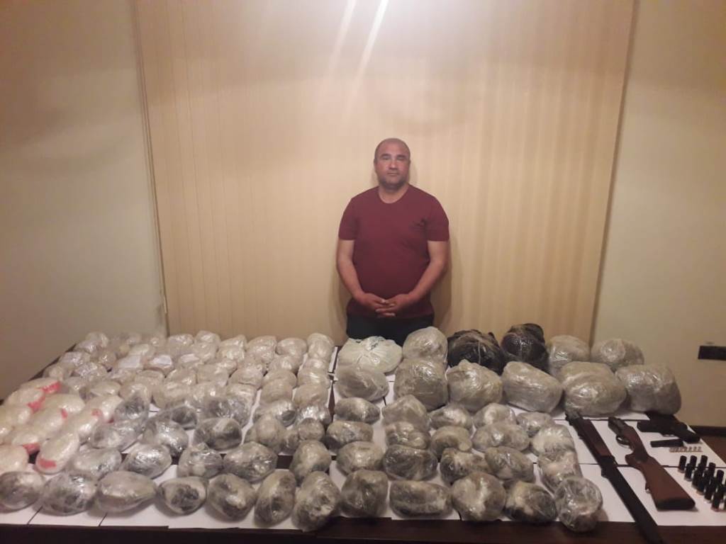 Sərhəddə saxlanılan “07”dən 115 kq narkotik vasitə aşkarlanıb - FOTO