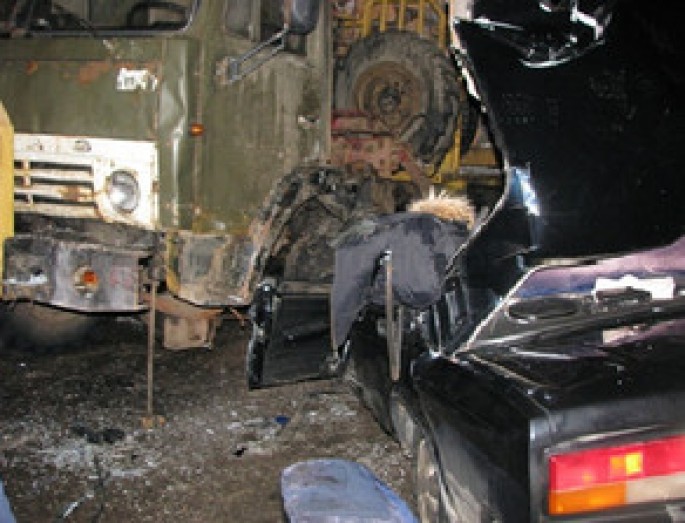 Cəlilabadda "Kamaz" və "07" toqquşub, 1 nəfər yaralanıb