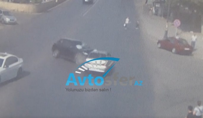 "Yol mənimdir" deyib qəzaya düşənlərə siz də baxın - Bakıda REAL VİDEO