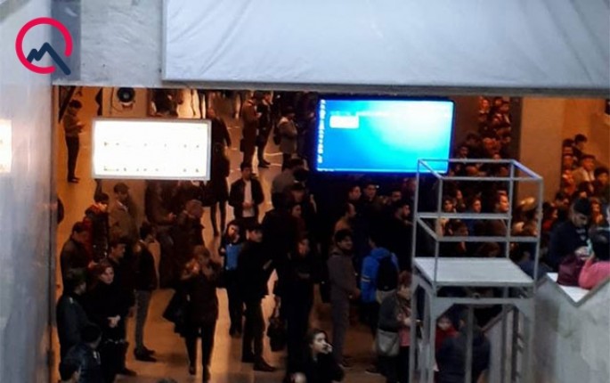 Metronun bu stansiyası da təmirə bağlanır