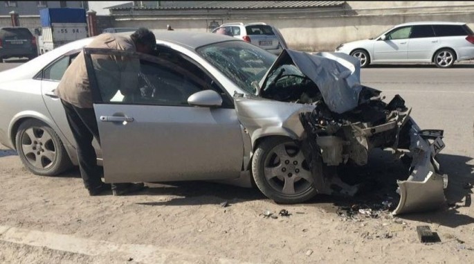 Hacıqabulda yol qəzası olub, xəsarət alan var