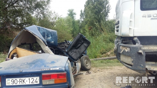 Lənkəranda ağır yol qəzası, iki nəfər ölüb – FOTO