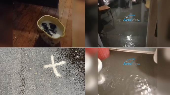Agentlik yolu təmir etdi; vətəndaşın evini su basdı – VİDEO 
