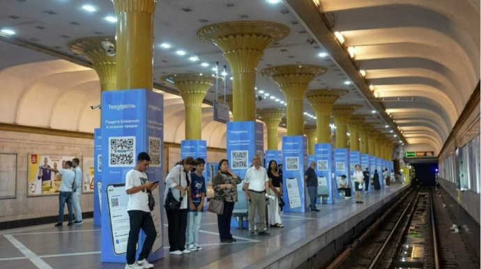 Bakı metrosunun qatar yolundakı su görün nə imiş 