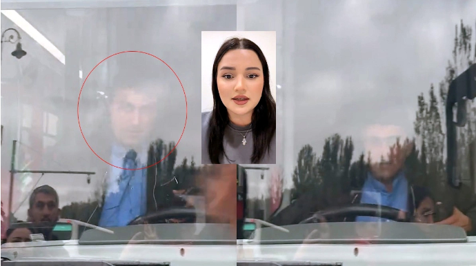 Водитель BakuBus заставил пожилую женщину покинуть транспорт? - ЖАЛОБА - ВИДЕО