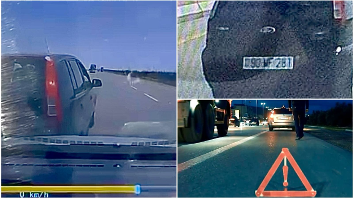 Nasaz maşınla yolun ortasında qəfil dayanmaq təhlükə yaradır – Sürücülər nə etməlidir?   - VİDEO