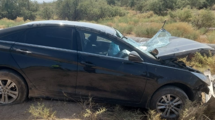 Samuxda iki maşın toqquşdu, ölən var   - YENİLƏNİB