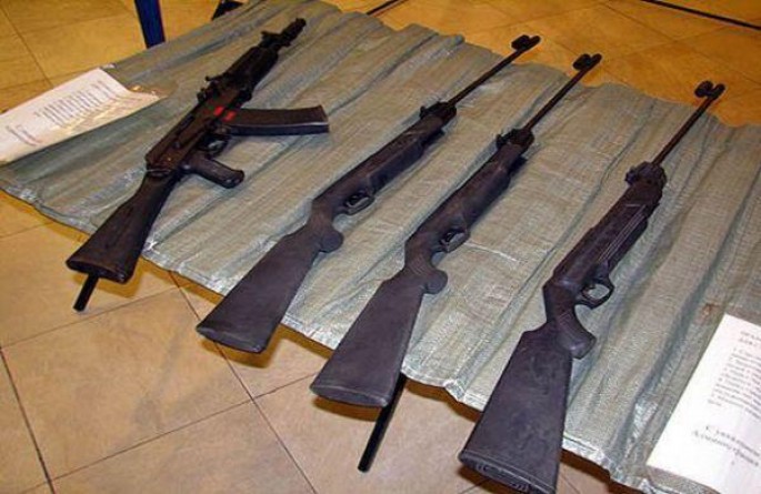 Tir atıcılıq köşkündən 3 tir tüfəngi oğurlanıb - Sumqayıtda