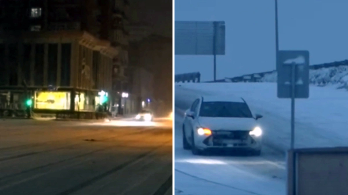 Paytaxt küçələrində qardan sonra yaşananlar: Sakinlər danışdı - VİDEO 