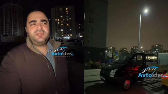 Alverçilər parkinqi zəbt etdi; bloger maşınını yolun ortasında saxlamalı oldu – ŞİKAYƏT - VİDEO 
