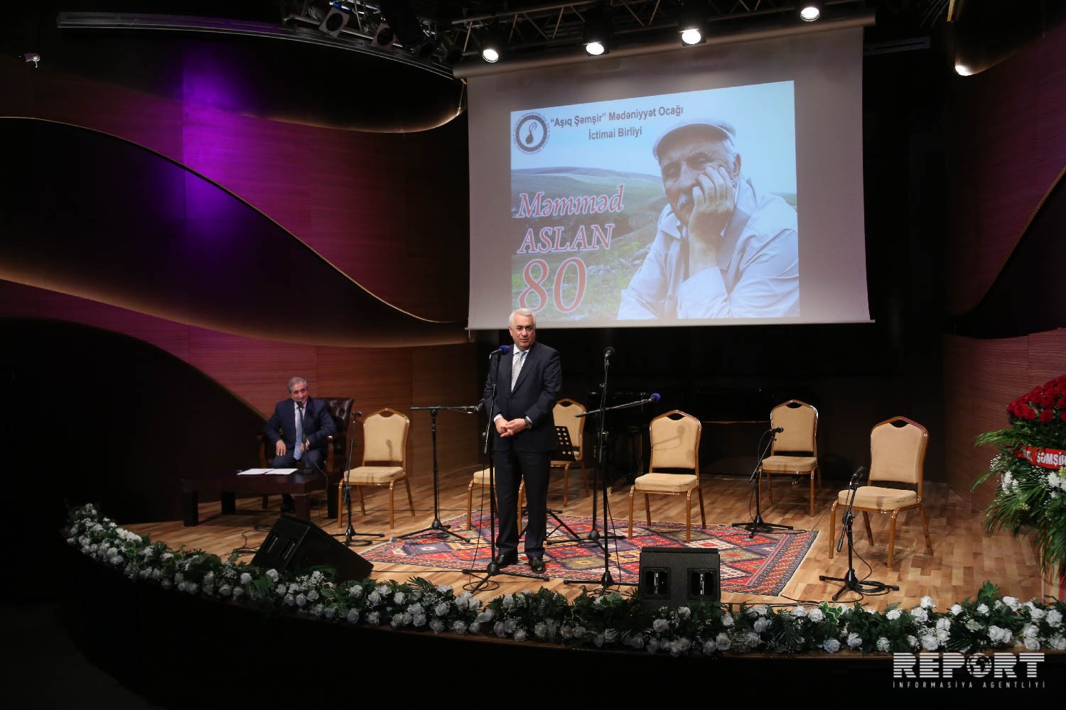   Məmməd Aslanın 80 illik yubileyi qeyd edilib  - FOTO