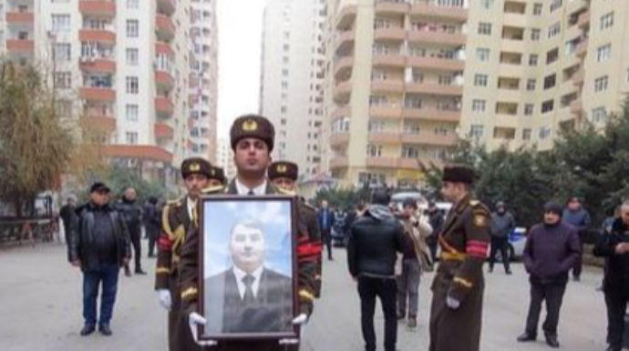 Şəhid Orxan Əsgərovla vida mərasimi keçirilir - YENİLƏNİR - FOTO   - VİDEO
