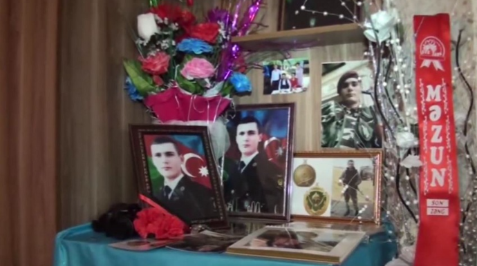 Yaralıları döyüş meydanından çıxaranda şəhid oldu  - VİDEO