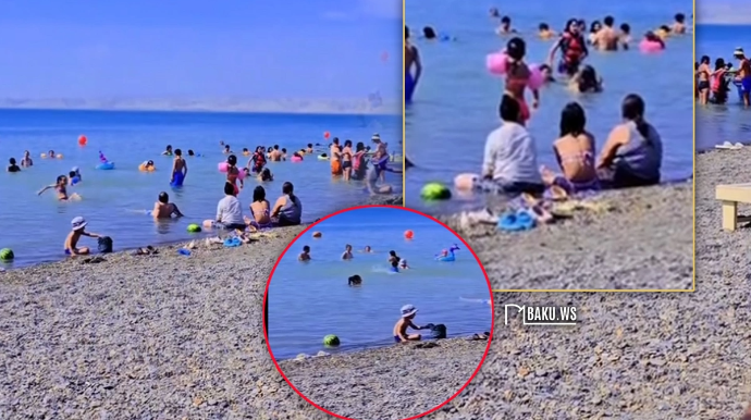 Mingəçevir su anbarında çimməyə kim icazə verib? - RƏSMİ AÇIQLAMA  - VİDEO