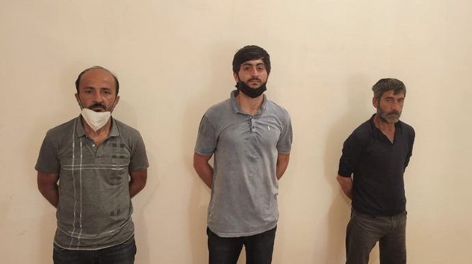 Lənkəranda oğurluq edən keçmiş məhkumlar saxlanılıblar  - FOTO