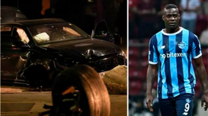 Balotelli qəzaya düşdü  - Xəstəxana onun vəziyyətini açıqladı