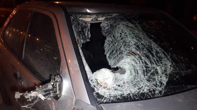 Bakıda “Mercedes” “Azərsu”nun əməkdaşını vurub öldürdü - VİDEO