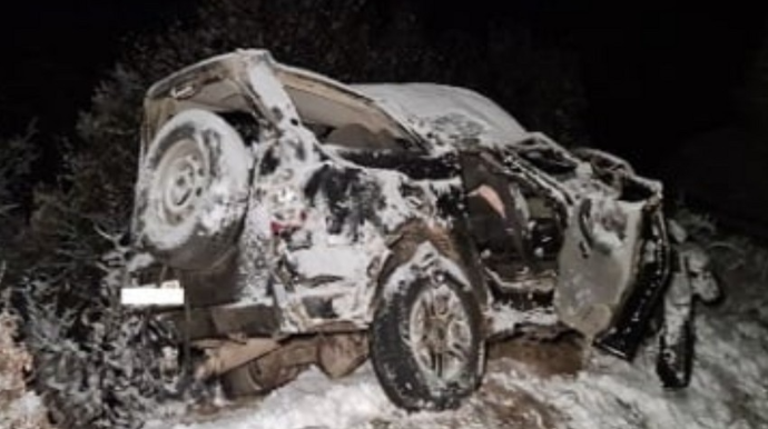 Ermənistanda avtomobil dərəyə aşıb, 3 nəfər ölüb 