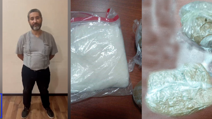 Qobuda 2 kiloqram narkotik vasitə aşkarlandı - FOTO - VİDEO