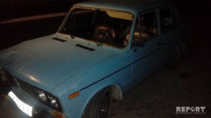 Bakıda piyadanı maşın vurdu - FOTO