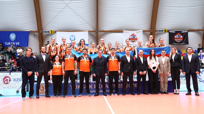 “DH Volley” Azərbaycan Yüksək Liqasının gümüş medalını qazanıb - FOTOLAR 