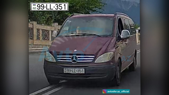 İnsanları evə yox, ölümə aparan "Mercedes Vito" sürücüsü - 99 LL 351   - VİDEO