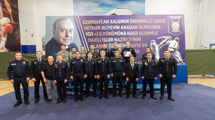Polis əməkdaşları arasında respublikada çempionatı KEÇİRİLDİ - FOTO - VİDEO 