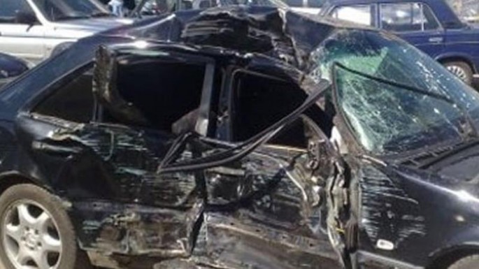 Səfirlik avtomobili qəzaya uğradı - Bakıda