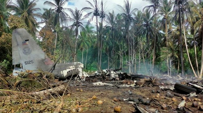 Filippindəki təyyarə qəzasında qurbanların sayı 50-yə çatdı  - FOTO - VİDEO