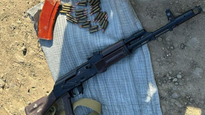 Gəncə sakinindən bir ədəd avtomat götürüldü