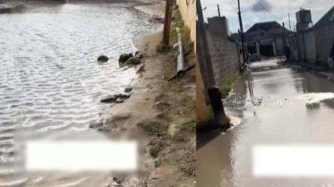 Ramanada peyda olan “göl”ə sahib çıxan yoxdur - VİDEO 