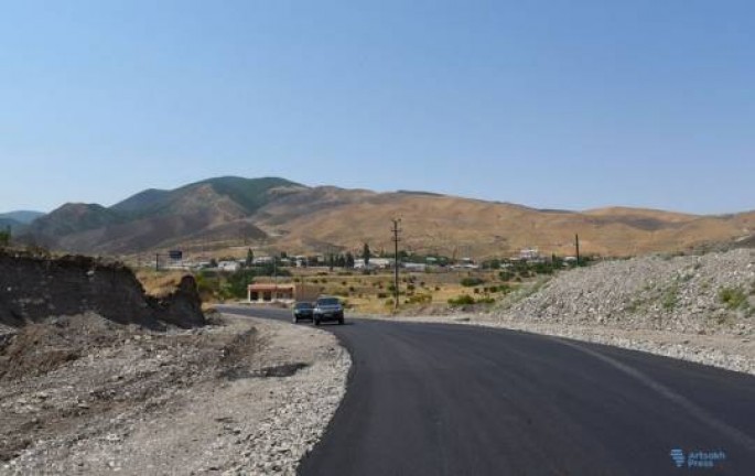 Ermənilər Ağdərə-Kəlbəcər yoluyla Madagiz-Talış yolunu birləşdirməyə başladı - FOTOLAR