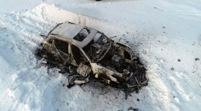 Qonaq gələn iki gənci güllələyib avtomobildə yandırdı - FOTO + VİDEO