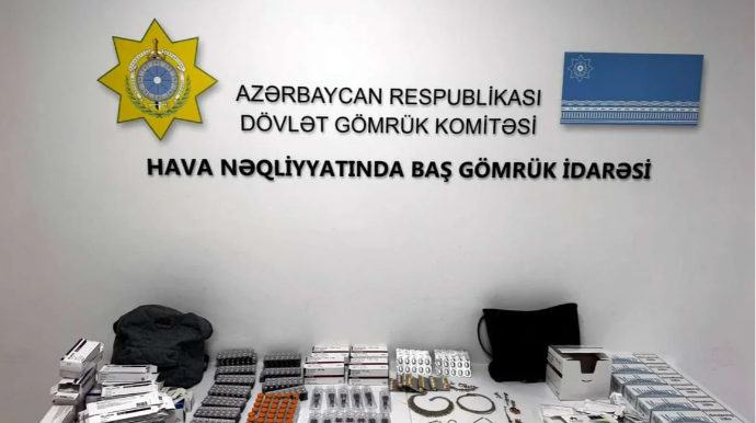 Azərbaycana Türkiyədən qanunsuz zərgərlik məmulatı gətirilməsinin qarşısı alındı