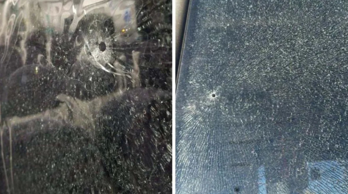 Sərnişin qatarlarına atəş açılıb - FOTO 