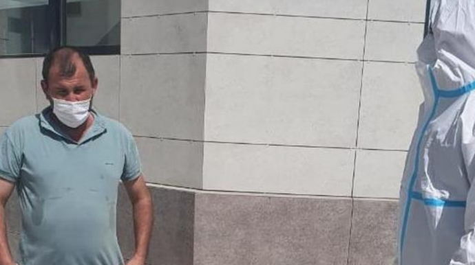 İmişlidə COVID-19 xəstəsi saxlanılıb  - FOTO