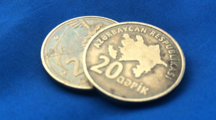 20 qəpiklik metal pulun dizaynı da dəyişdi – FOTO 