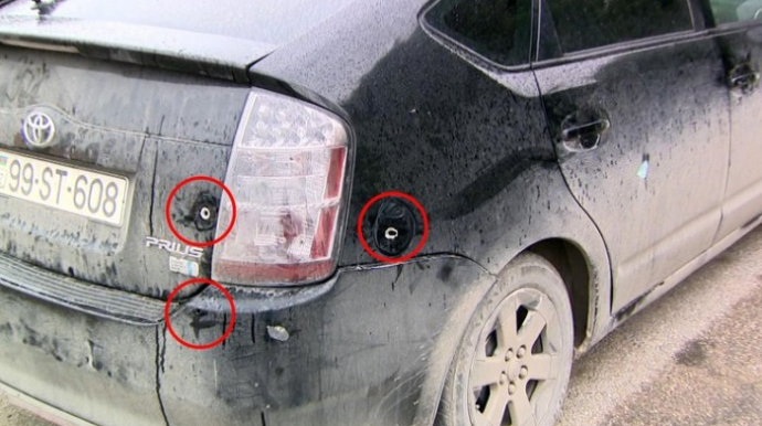 “Prius”a atəş açan şəxs TUTULDU 