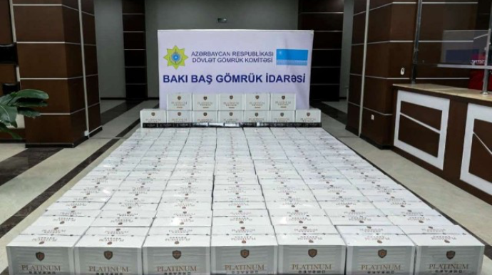 Ölkəyə gətirilən 1 milyondan çox siqaretin satılmasının qarşısı alındı - FOTO - VİDEO