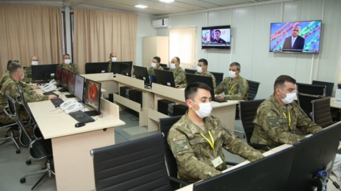 Türkiyə Qarabağdakı Monitorinq Mərkəzindən məlumat yaydı  - FOTO