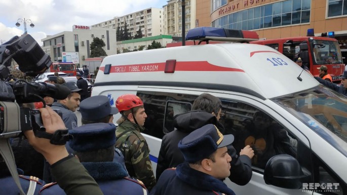 Səhiyyə Nazirliyi baş verən yanğınla bağlı məlumat yayıb