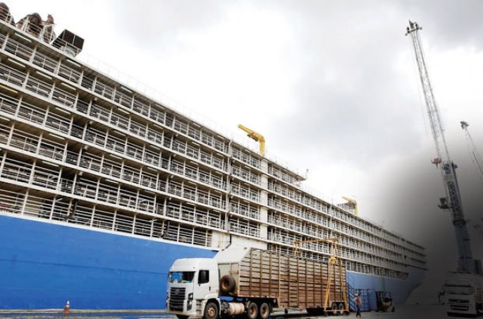 5 min inəyi daşıyan gəmi Türkiyəyə çatdı - FOTO