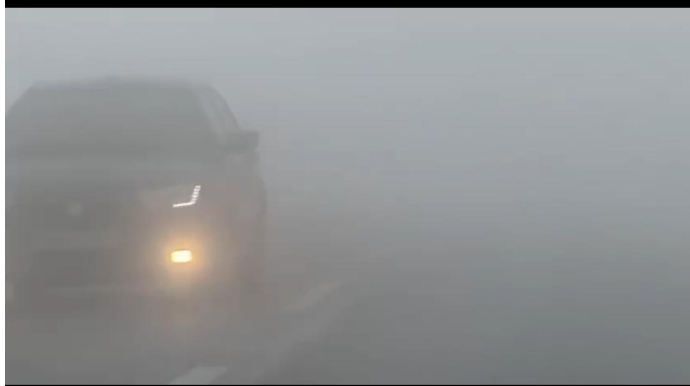 İsmayıllı yolunda qatı duman - Sürücülərin diqqətinə  - VİDEO